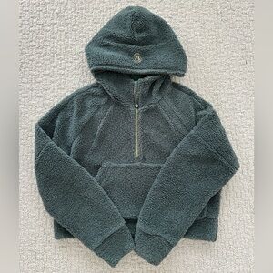 lululemon athletica Green Hooded Sweatshirt